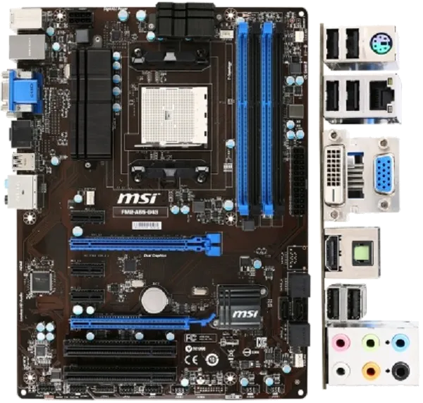 материнской платы MSI FM2-A55-G43