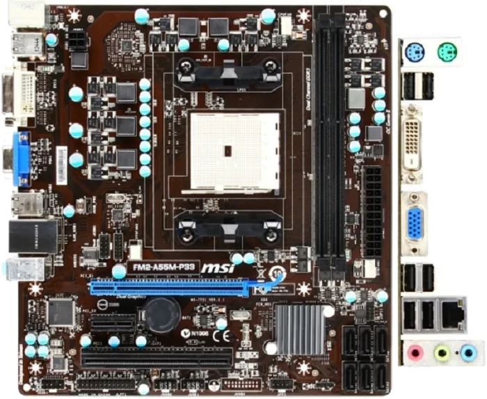 материнской платы MSI FM2-A55M-P33