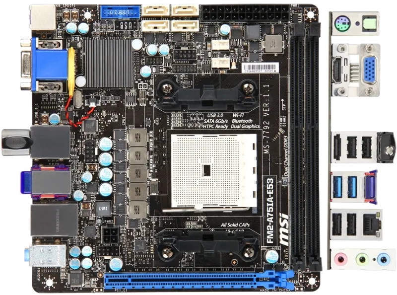 материнской платы MSI FM2-A75IA-E53