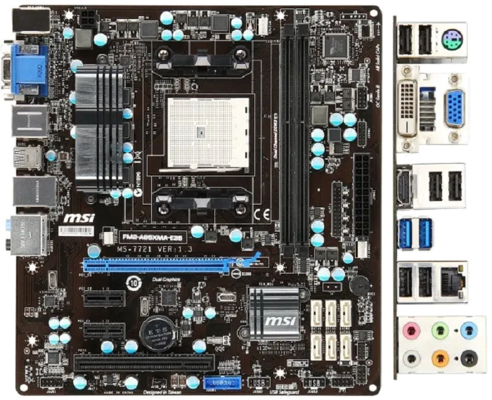 материнской платы MSI FM2-A85XMA-E35