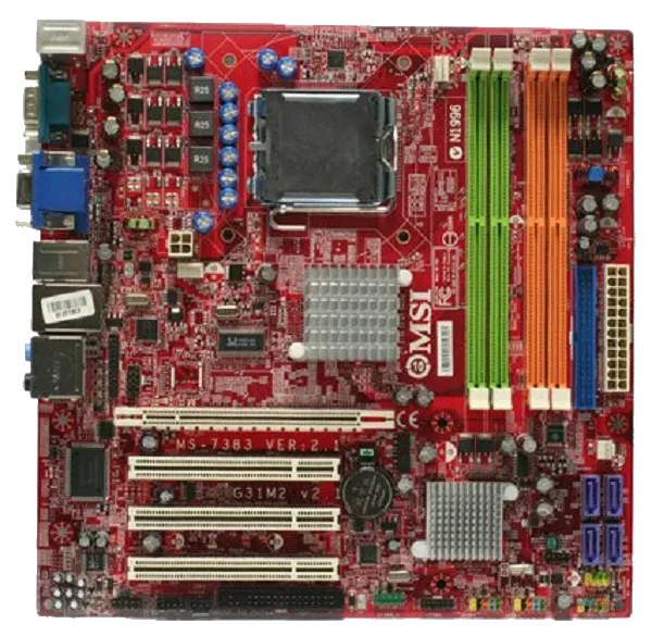 материнской платы MSI G31M2V2
