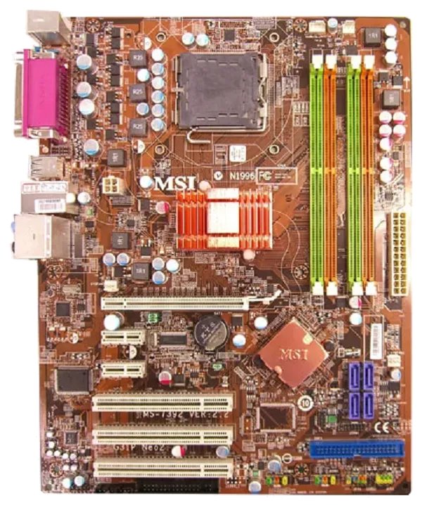 материнской платы MSI G31P Neo2-F