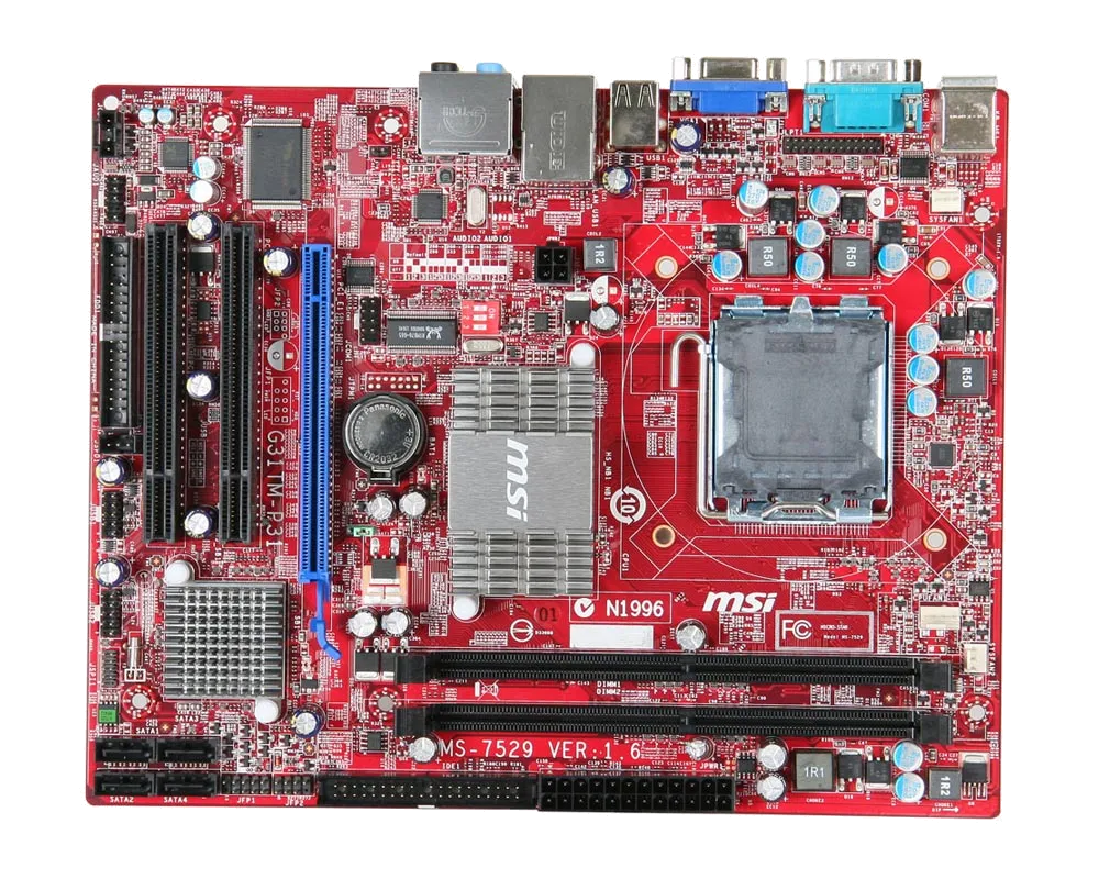 материнской платы MSI G31TM-P31