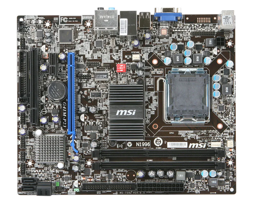 материнской платы MSI G41M-P23