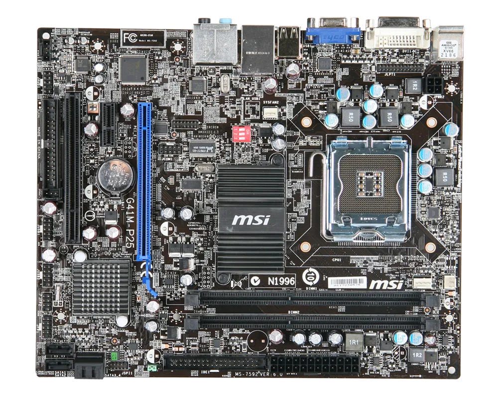 материнской платы MSI G41M-P25