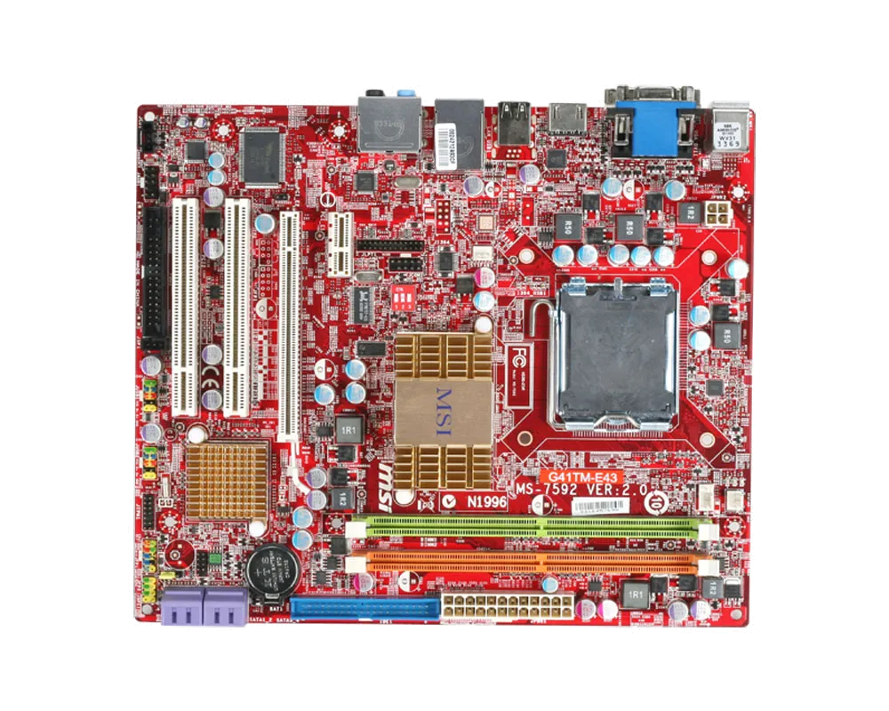 материнской платы MSI G41TM-E43