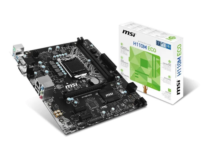 материнской платы MSI H110M ECO