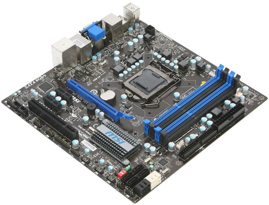 материнской платы MSI H55MA-E43